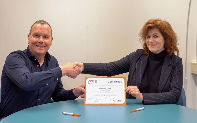 Uitreiking CBF erkenning in Amsterdam